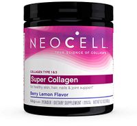 NeoCell® Super Collagen Powder, 6,600mg Types 1 & 3 Grass-Fed Collagen, Paleo Friendly, Gluten Free, Soy Free, Berry Lemon Flavor - 6.74oz (Package May Vary)