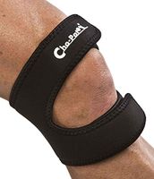 Cho-Pat Dual Action Knee Strap – Provides Full Mobility & Pain Relief for Weakened Knees – Black (X-Large, 18”-20”)