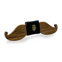 Wooden Bow tie wedding gift wedding birthday gift idea gift "Black Dalì" original Vinyluse