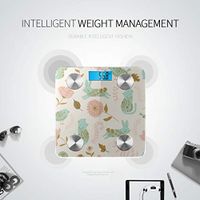 LYAOE Bluetooth Body Fat Scale Garden Kids Smart Wireless Scale with LCD Display Measuring Body Weight Bmi and Health Digital Scale