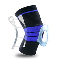 Knee Brace, Knee Support Compression Sleeve with Side Stabilizers + Silicone Patella Gel Pad for Meniscus Tear,Arthritis,Jogging,Sports,Running Men Women(Single) (Black, Small) …