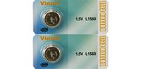(2) 625A Alkaline Watch Battery