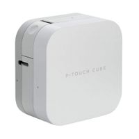 Brother P-Touch Cube Smartphone  Label Maker, Bluetooth Wireless Technology, Multiple Templates Available for Apple & Android Compatible - White