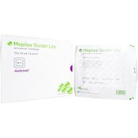 281500-00 Dressing Mepilex Border Lite Wound LF St Waterproof 6x6" 5/Bx by MOLNLY
