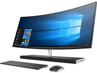 HP Envy 34 Curved Desktop 4TB SSD 32GB RAM (Intel Core i7-8700T Processor Turbo Boost to 4.00GHz, 32 GB RAM, 4 TB SSD, 34" WQHD LED(3440x1440),Win 10) PC Computer All-in-One