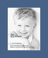 ArtToFrames MAT-171-10x13-Royal Custom Mat for Picture Frame, 10x13, Yorktown Blue
