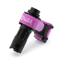 Life Mounts LED Wheelchair/Walker/Cane Light with Patented Universal Flex Mount (Lavender)
