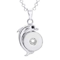 2017 NEW Crystal Alloy Pendant for Fit Noosa Necklace Snap Chunk Button A298 Woman Pretty Cute Stylish Lovely Aesthetic Fashionable Womens Daily Best Unique