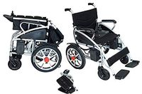 2018 New Comfy Go Electric Wheelchair - Foldable Lightweight Heavy Duty Electric Power Wheelchair