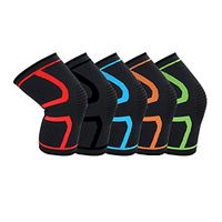 Knee Brace Compression Sleeve Athletic, FDA Approved, Sports and Exercise, Running, Weightlifting, Basketball, Baseball (Black, XL)