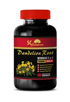 Immune System Vitamins for Women - Dandelion Root - Vitamins A & C Premium Complex - Dandelion Extract Capsules - 1 Bottle 180 Capsules