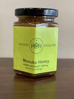 Honey Healers. Manuka Honey Hemp Extract 500mg. - 6.5oz. Zero THC