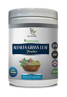 Organic Immune System Booster - Alfalfa Grass Leaf Organic Powder - Alfalfa Extract - 1 Can 8 OZ (56 Servings)