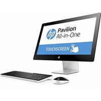 2017 HP Pavilion 23 Inch Touchscreen FHD All-in-One Premium Flagship Desktop (Intel Core i3-4170T 3.2GHz, 6GB RAM, 1TB HDD, WiFi, DVD, Windows 10 Home) (Renewed)