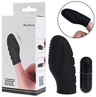 Waterproof Soft Silicone Comfortable Finger Sleeve Vibrant Massage Toys Fingering Vibrantor for Women