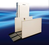 Electropedic Wheelchair Elevator Vertical Platform Mobile Home Porch Lift RPL