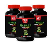 Anti-Inflammation Supplements - Asparagus Young Shoots Extract 600 MG - Digestive Supplements for Women - 3 Bottles 300 Capsules