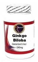 Ginkgo Biloba Standardized Extract 240mg 100 Capsules # BioPower Nutrition
