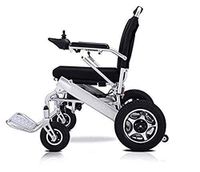 ASDY Lightweight Folding Carrying Electric Wheelchair, Electric Wheelchair,Blue