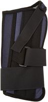 Sammons Preston Ultralite Wrist Brace, Medium, Left, 8" Long, Gentle Compression & Immobilization Splint for Tendonitis, Inflammation & Carpal Tunnel, Orthotic Support Brace, Light & Breathable
