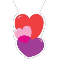 Valentine's Day Cello Bags Heart Shaped