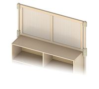 KYDZ Suite 1580JCTMG Upper Deck Divider, Magnetic Write-N-Wipe