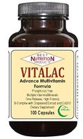 Vitalac (Advance Multivitamin) 100 Capsules