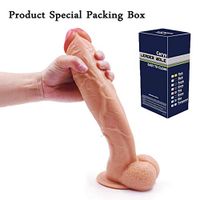 jiayang 12 in PVC Super Soft Simulated Shaking Shaft Action Stick Women -1 -ERWBWT-Y YU