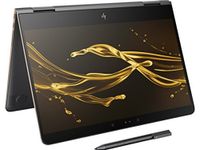 Model HP Spectre x360 - 13t Stylus(16GB RAM, 512GB SSD, 7th Gen. Intel i7-7500U, Windows Ink) 2-in-1 Convertible 13.3" Tablet Kaby Lake Touchscreen Bang & Olufsen Thunderbolt Gyroscope - Dark Ash