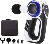 2019 New REATHLETE Percussive Therapy Device – Massage Gun for Athletes – Handheld, Wireless Deep Tissue Massage – Ideal for Back, Shoulder, Arms, Glutes, Calf's - Full Body Vibrating Pain Relief