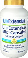 Life Extension Mix Without Copper, 360 Capsules