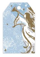 Musical Angel Gift Note Cards with Envelopes and Gold Seal -25pack Set
