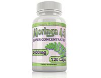 WiseLifeNaturals Moringa Capsules: 4X Potency Pure Leaf Extract Moringa Powder Super Food Green Powder, Complete Green Superfood Powder Wellness Formula Capsules Vegan Whole Foods Vitamins Iron Pills
