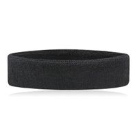 H:oter Sportline Head Band, Terry Cloth Headband, Sweat Band, Sweatband, 10 Pieces For 1 Colors - Black