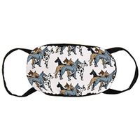 NiYoung Anti-Dust Adjustable Elastic Strap Face Cover for Women Men Kids, Great Dane Colors Upgraded Reusable Half Face Mouth Cover for Pollen Smog, Running - Anti Pollution