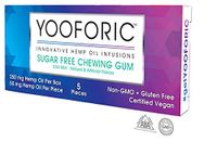 YOOFORIC Hemp Oil Extract 50mg Chil Mint - 5 Piece Pack