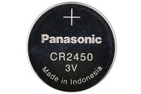 50 x CR2450 Panasonic 3 Volt Lithium Coin Cell Batteries