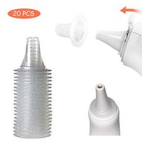 AGAWA Disposable Thermometer Probe Covers,20Pcs Dedicated Disposable Thermometer Refill Caps for Braun Thermometer