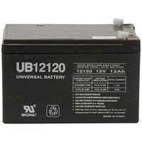 Universal Power Group 12V 12Ah Wheelchair Scooter Battery Replaces ToPin TP12-10