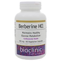 Bioclinic Naturals Berberine HCL 500 mg 90 Caps