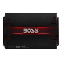 Boss Audio PT2200 Boss Phantom 2200 Watts, 2Channel Power Amplifier, Remote Subwoofer Level Control