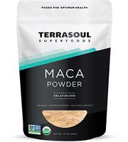Terrasoul Superfoods Organic Gelatinized Maca Powder, 16 Ounce