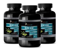 antiaging Capsules - Olive Leaf Extract 500MG - Dietary Supplements - Energy Supplement Capsules - 3 Bottles (180 Capsules)