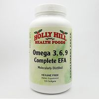 Holly Hill Health Foods, Omega 3-6-9, Hexane Free, 120 Softgels
