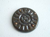 Black/Red/Gold Sun Little Sunshine Power Coin Orgone Crystal Orgone Generator Energy Accumulator 528Hz/7.83Hz/Advance Harmonics (Little Sunshine Power Coin, Black/Red/Gold Sun)