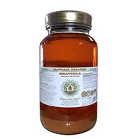 Graviola Alcohol-Free Liquid Extract, Graviola (Annona Muricata) Dried Leaf Glycerite Hawaii Pharm Natural Herbal Supplement 32 oz Unfiltered