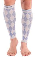 Doc Miller Premium Calf Compression Sleeve 1 Pair 20-30mmHg Graduated Support for Sports Running Circulation Recovery Shin Splints Varicose Veins (2 Pair XL)