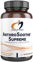 Designs for Health ArthroSoothe Supreme - Joint Support with Glucosamine, MSM + Chinese Skullcap (120 Capsules)