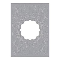 Spellbinders CEF-012 Laurel & Bows Cut and Emboss Folder, Metal