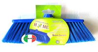 Uniware 51 Inch Indoor Angle Broom Sovrana, Use on All Floors, Made in Italy (Blue)